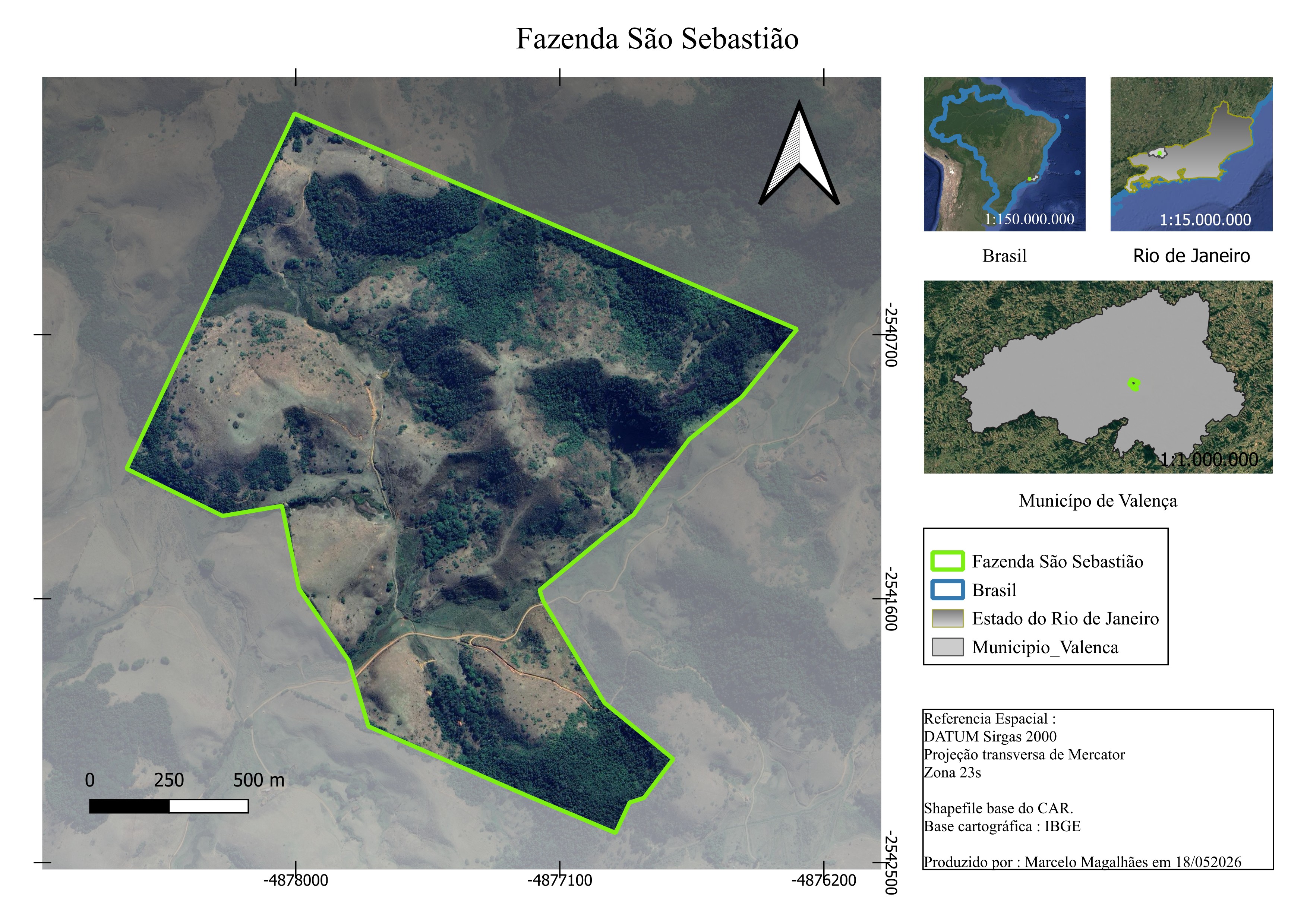 Visão Aérea Fazenda São Sebastião